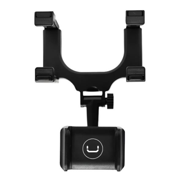 SOPORTE DE CELULAR UNNO TEKNO CH3008BK PARA ESPEJO RETROVISOR NEGRO