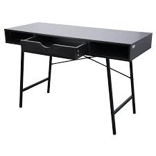 Kenneth Cole escritorio negro 120x48x76 cm KCWF202108-B