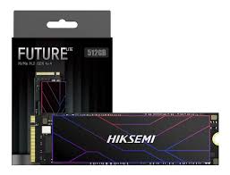 HD INTERNO SOLIDO 512GB HIKSEMI HS-SSD-FUTURE LITE 512G M.2 2280 PCIE 4.0 6320 MB/S / 3111 MB/S NEGRO