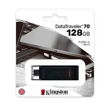MEMORIA USB 128GB 3.0 KINGSTON DATA TRAVELER 70 TYPE USB-C DT70/128GB