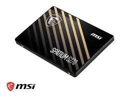 HD INTERNO SOLIDO 480GB MSI SPATIUM S270 SATA 2.5" SATA III 6GBPS 500MB/S / 450MB/S S78-440E350-P83