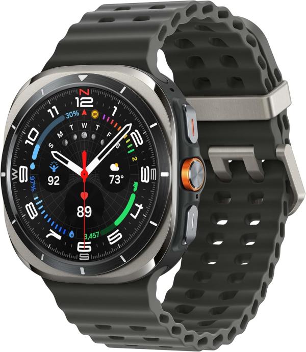 RELOJ SAMSUNG WATCH ULTRA 47MM PLATEADO NEGRO
