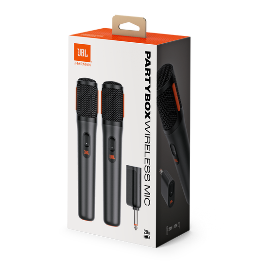 MICROFONO INALAMBRICO JBL CON RECEPTOR DE DOBLE CANAL NEGRO JBLPBWIRELESSMICAM