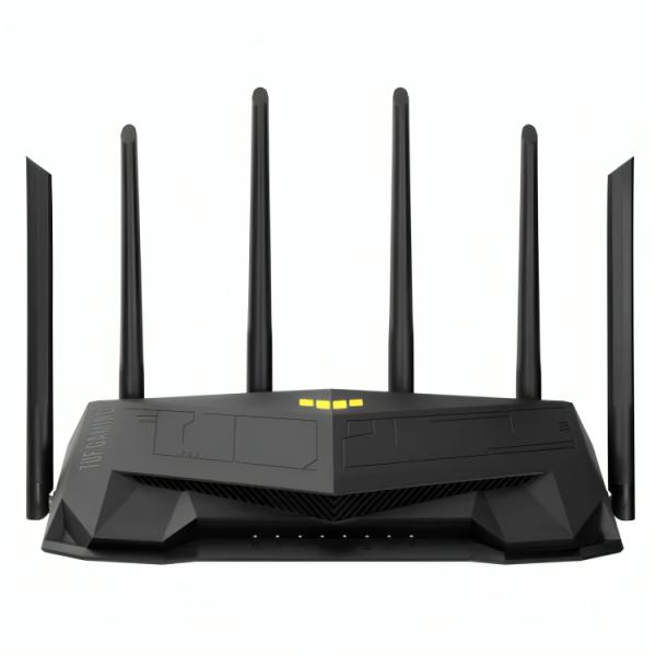 ROUTER ASUS TUF-AX6000 WIFI 6 AX6000 DUAL BAND CON AURA RGB 90IG07X0-MA1C0V