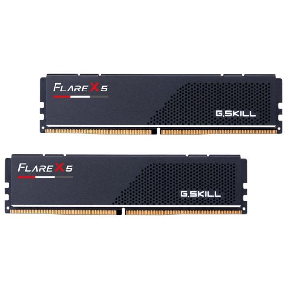 MEMORIA RAM PC 32GB (2 X 16GB) G.SKILL FLARE X5 DDR5 6000MHZ CL36-36-36-96 F5-6000J3636F16GX2-FX5 NEGRO