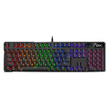 TECLADO GAMING RGB GENIUS SCORPION K12 MEC&Aacute;NICO AL&Aacute;MBRICO USB ESPA&Ntilde;OL SWITCH CAFE 31310057401 NEGRO