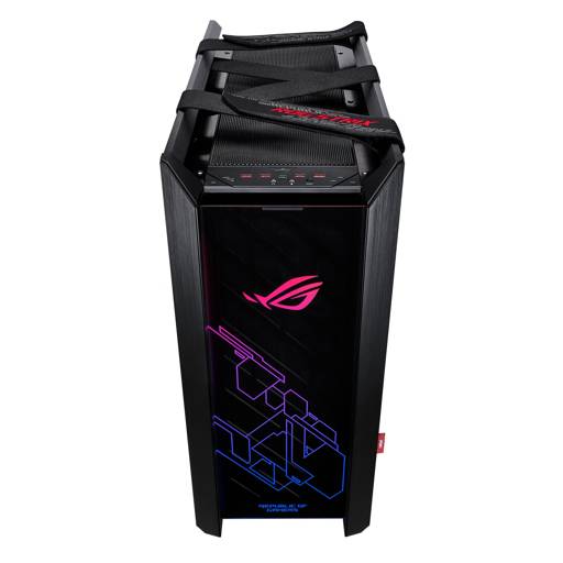 CASE GAMING RGB ASUS ROG STRIX HELIOS MID TOWER VENTILADORES 4 DE 140MM 90DC0020-B38000 NEGRO
