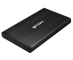 ENCAPSULADOR NOVA AEK25023001C USB-A 3.0 A SATA 5GBPS COMPATIBLE CON USB3.0 USB2.0 Y USB1.1 NEGRO