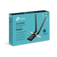 TARJETA DE RED PCLE TP LINK ARCHER TX20E(UN) PCI E WI FI 6 BLUETOOTH 5.2 AX1800 2.4 GHZ 5 GHZ NEGRO