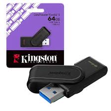 MEMORIAS USB 64GB KINGSTON EXODIA S USB-A 60 MB/S DTXS/64GB NEGRO