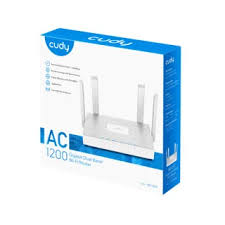 ROUTER INALAMBRICO CUDY WR1300E 2.0 DOBLE BANDA 5GHZ AC1200 WI-FI 5 MESH GIGABIT BLANCO